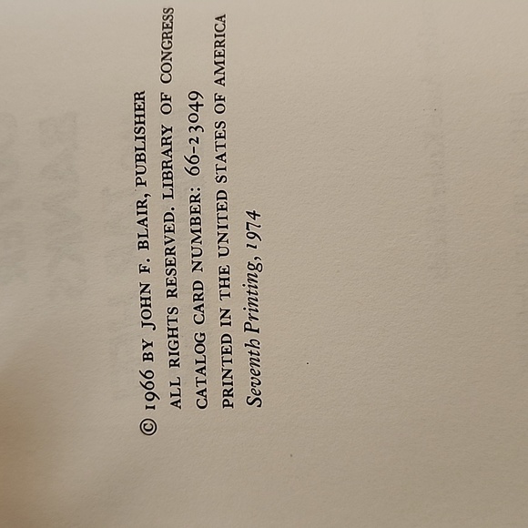 Outer Banks  Vintage book Legends of the Outer Banks HCDJ 1974 - Picture 7 of 8